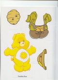 желтый медвежонок